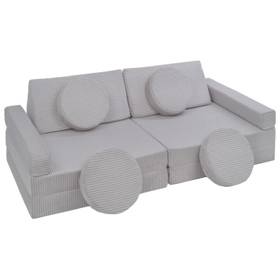 Canapé modulaire multifonctionnel de blocs en mousse pour les enfants 